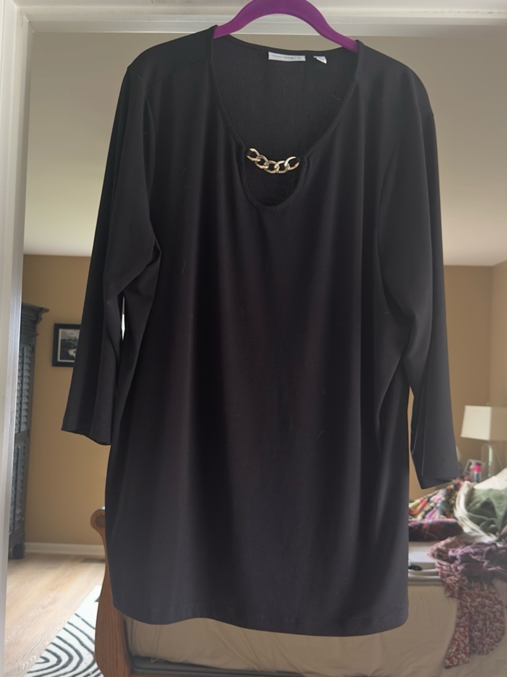 Susan Graver Liquid Knit Tunic